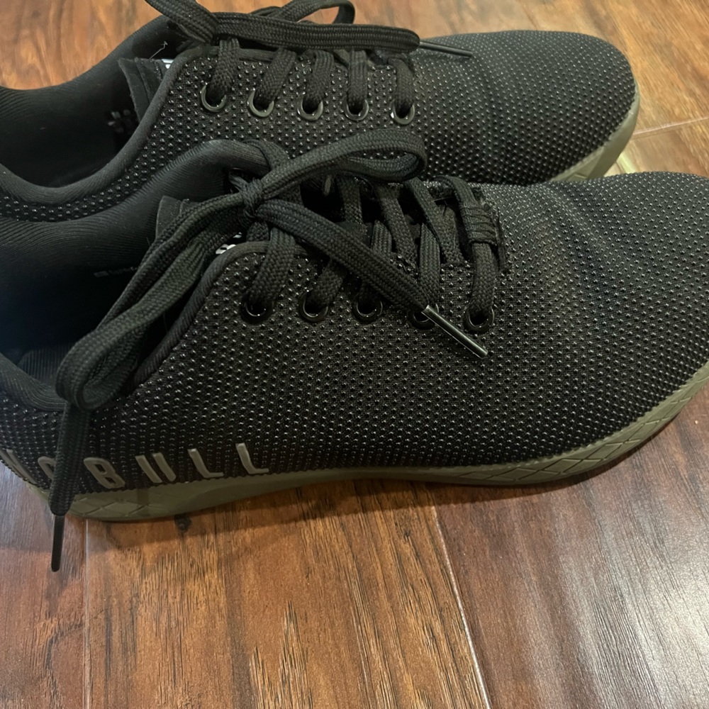 Nobull black trainers